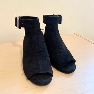 Nine West Jomei Faux Suede Block Heel Sandal